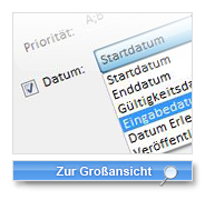 Auswahl Datum * Elektronisches Schichtbuch * Digital Shiftbook
